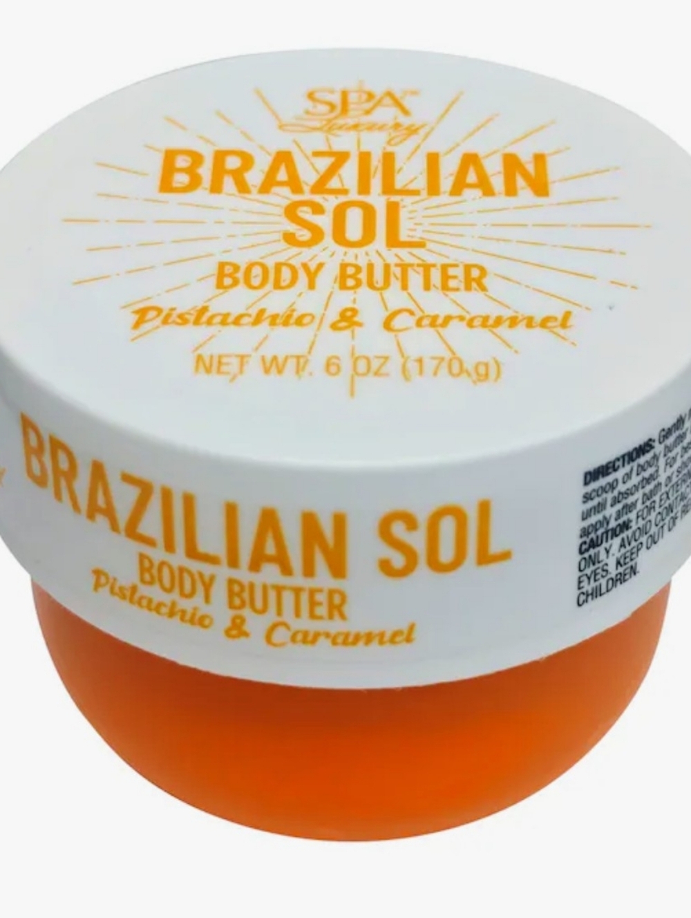 Brazilian Sol Body Butter - Pistachio & Caramel